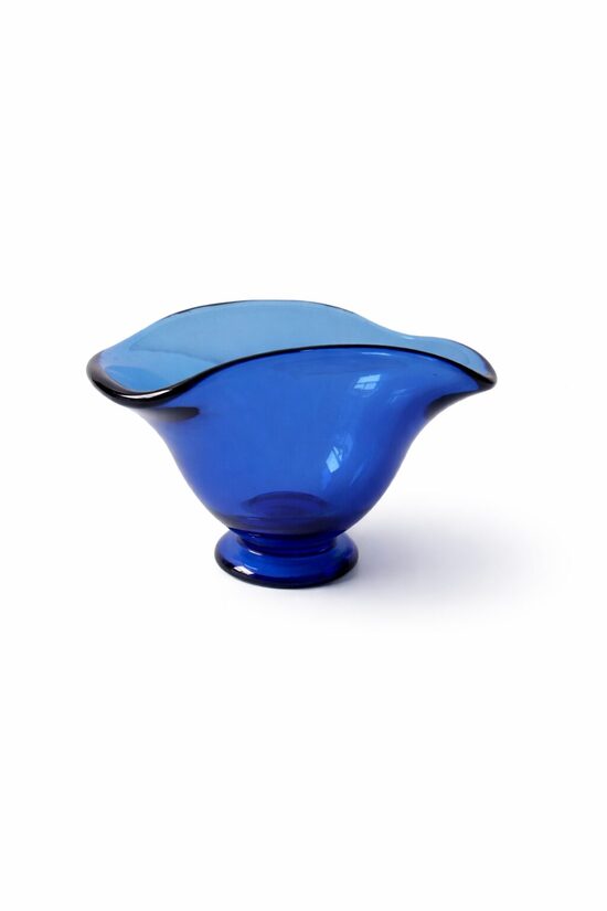 Zils stikla traucīņš